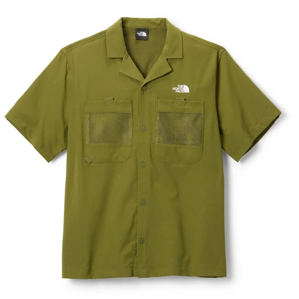 The North Face Men's‎ First Trail Short Sleeve Shirt, Forest Olive, Large